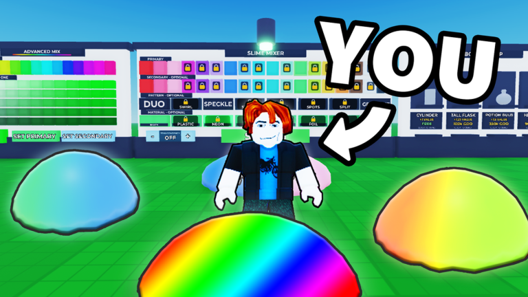 My Slime Lab official Roblox cover art